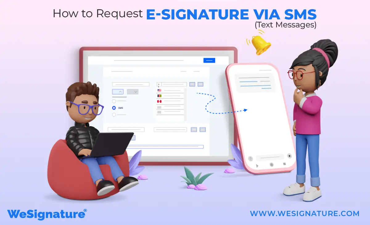 How to Request eSignature via SMS (Text Messages)