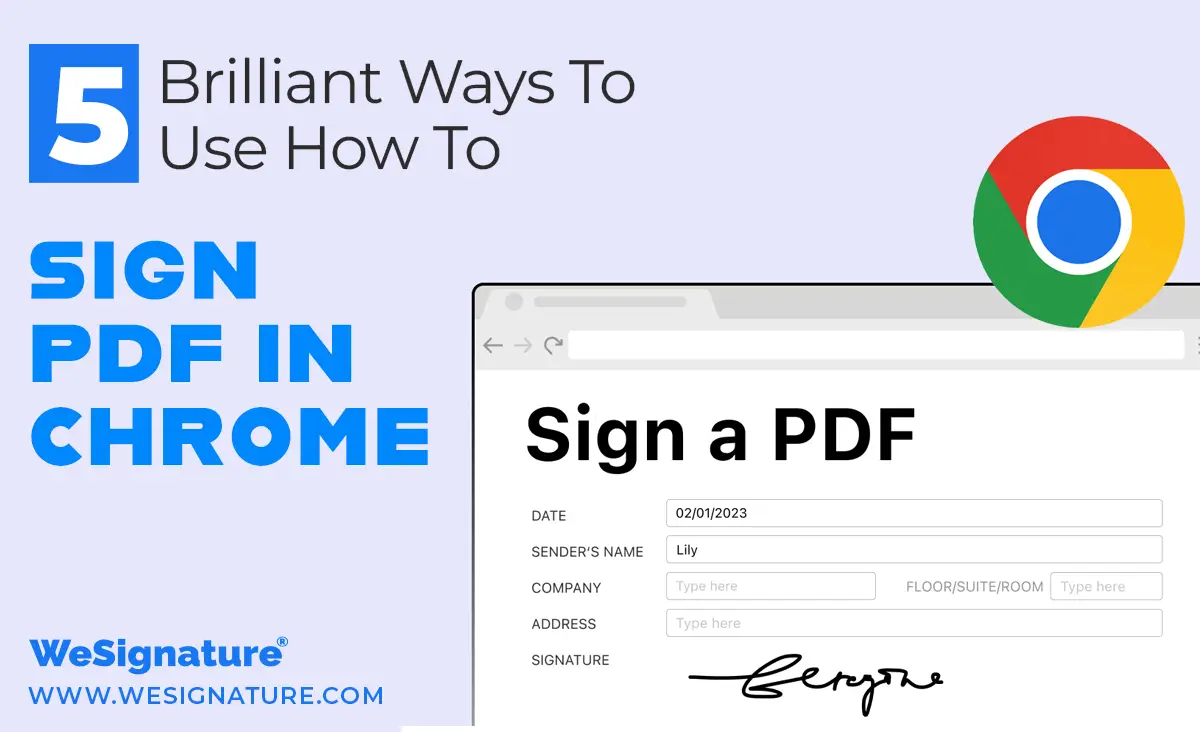 5 Brilliant Ways To Use HOW TO SIGN PDF IN CHROME