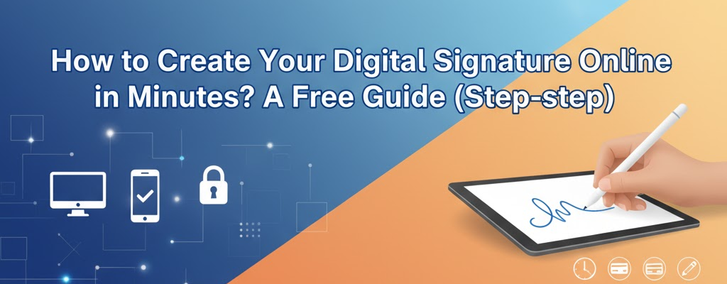 How to Create Your Digital Signature Online in Minutes? A Free Guide (Step-by-step)