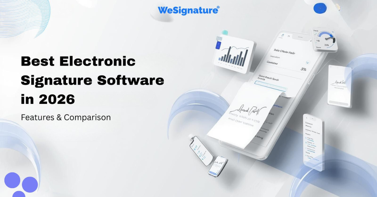Best Electronic Signature Software in 2026: Features, Comparison, Pricing & Security